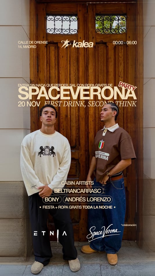 Cartel de SpaceVerona x KALEA