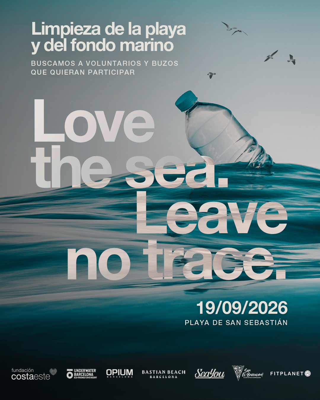 Limpieza de playa y del fondo marino - Día Mundial de la Limpieza de Playas