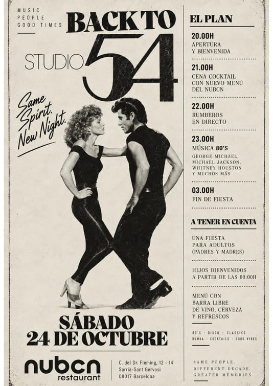 BACK TO STUDIO 54