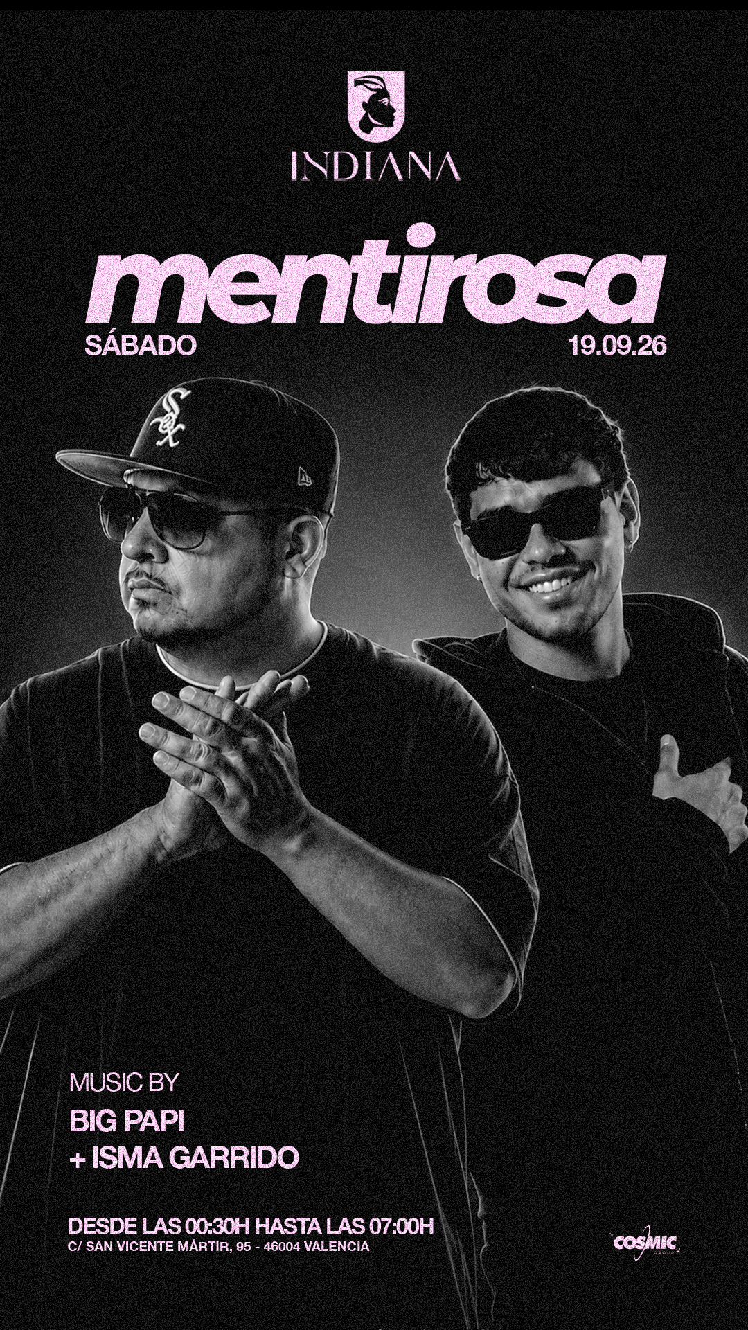 MENTIROSA INTERNATIONAL - SÁBADOS DE INDIANA