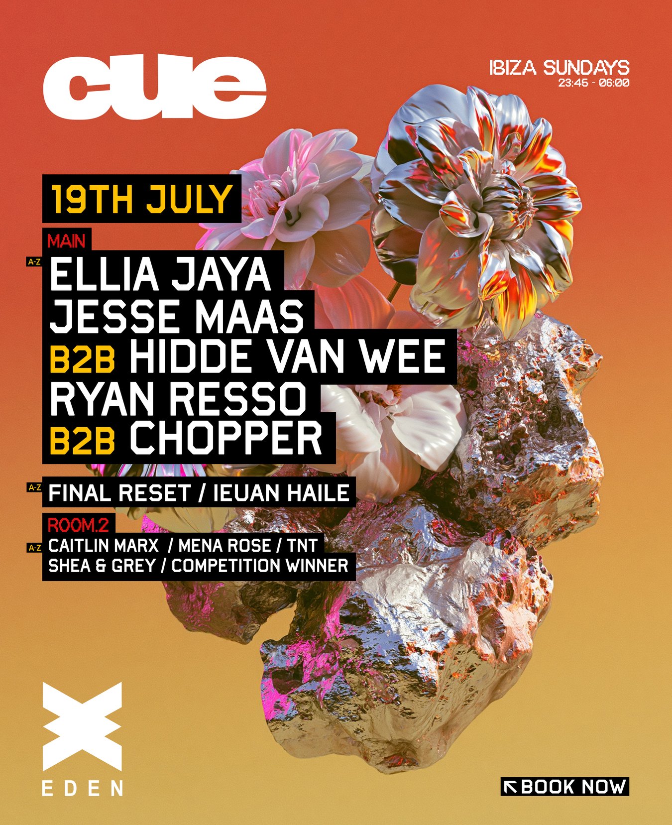 Eden CUE IBIZA - WEEK 4: 19/07