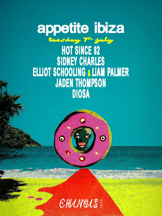 Appetite x Chinois: Hot Since 82, Sidney Charles, Elliot Schooling & Liam Palmer, Jaden Thompson, Diosa