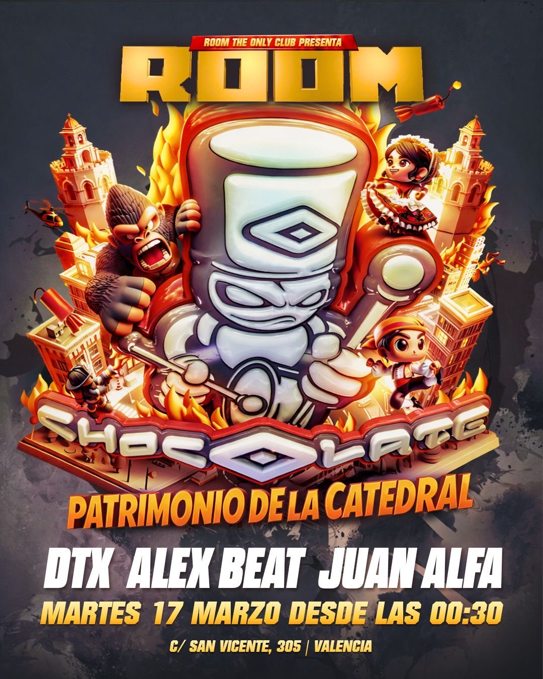 CHOCOLATE - PATRIMONIO DE LA CATEDRAL