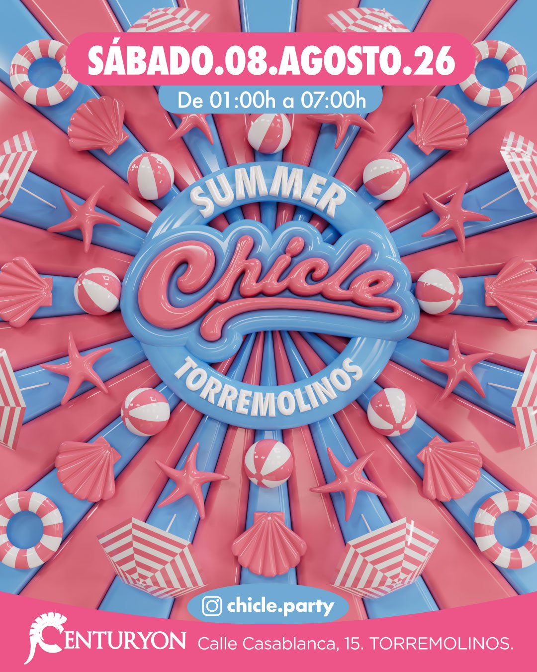 CHICLE 8 DE AGOSTO • Torremolinos