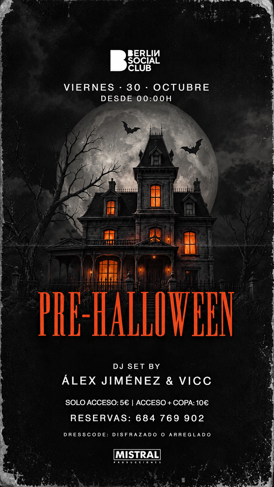 Cartel de PRE - HALLOWEEN