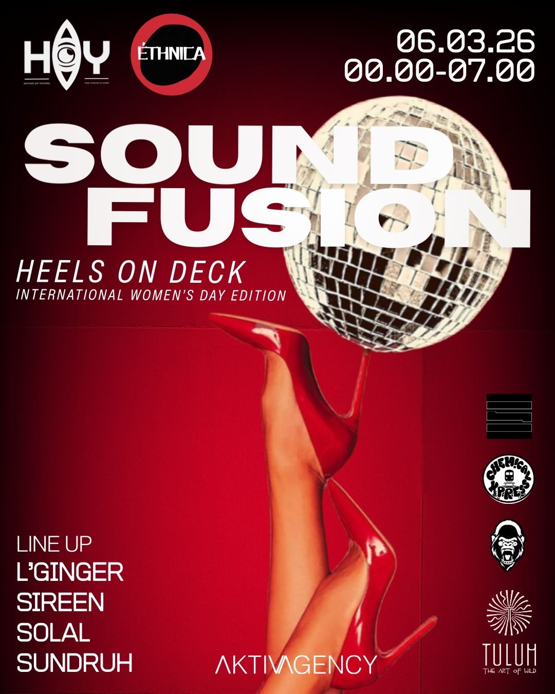 SOUND FUSIÓN: HEELS ON DECK | FRIDAY TULUM